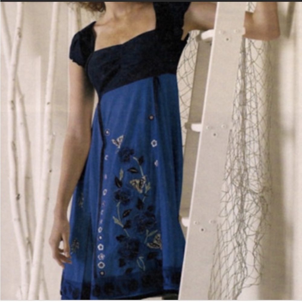 Anthropologie Lithe Silent solstice dress - Picture 2 of 10